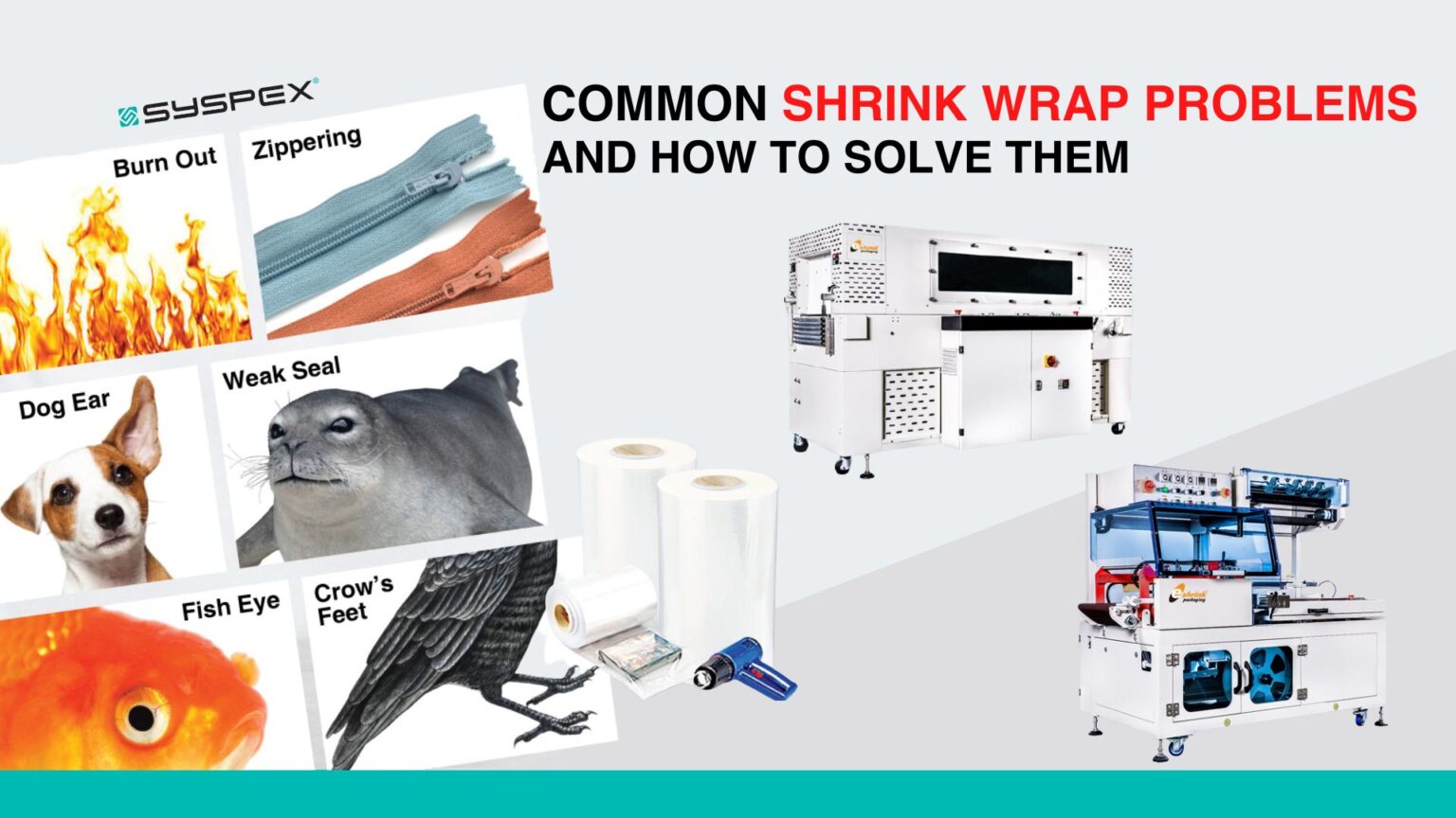 Common Shrink Wrap Problems and How to Resolve Them Syspex Syspex